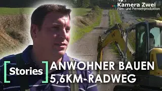 Nach 20 Jahren Wartezeit bauen Anwohner Radweg selbst | Kamera Zwei