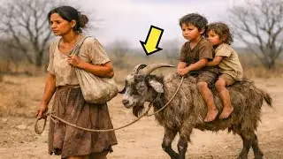 POOR MOTHER ABANDONED WITH AN OLD GOAT&hellip; BUT SHE GUIDES THEM TO SOMETHING LIFE CHANGING