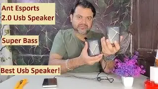 Ant Esports - High Performance 2.0 Desktop/Laptop Speaker Unboxing // Amazon Basics // The technoboy