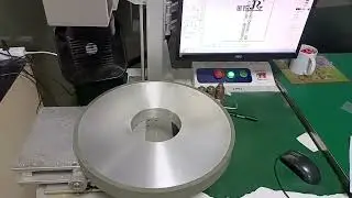 Diamond grinding wheel with custom logo