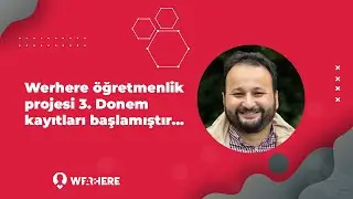 Werhere &ouml;ğretmenlik projesi 3. Donem kayıtları başlamıştır&hellip;