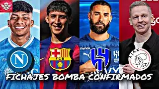 FICHAJES BOMBA Confirmados - Nuevo defensa del BARCA, Benzema Al Hilal, Napoli, Ajax y mas Refuerzos