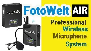 FotoWelt  AIR _ Professional Wireless Microphone System Unboxing