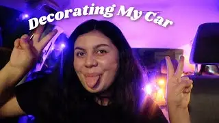 Clean + Decorate My Car For Halloween! | Car Makeover