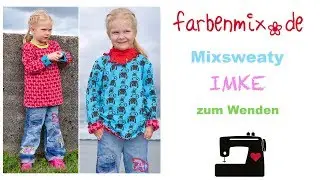 Videoanleitung Wendeshirt nähen IMKE von farbenmix