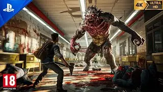 Zombie Apocalypse Horror! Epic Showdown Against a Monstrous Mutant | 4K Gameplay