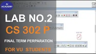 CS302p lab 2 | CS302p short Lab 2| CS302P final term preparation | cs302p|virtual university