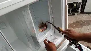Welding aluminum refrigerator fuse box