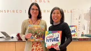 Maria Gianferrari and I did a Farm Picture Book Storytime at Greentail Table