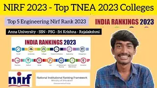 2023 NIRF Ranking - Top TNEA 2023 Colleges | TTG