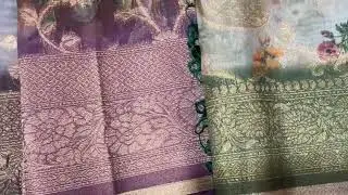 DIGITAL PRINTED COTTON SAREE #radhasarees #saree #sareelove #sarees