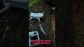 Testing the Waterproof Air3s Drone in Heavy Rain