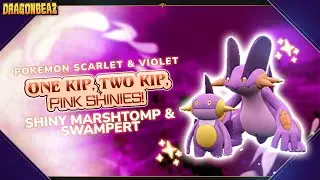 One Kip, Two Kip, Pink Shinies! | Shiny Marshtomp & Swampert in Pokemon Violet #shinypokemon #shiny