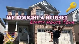WE BOUGHT A HOUSE! FIRST TIME HOMEOWNERS | EMPTY HOUSE TOUR 2020