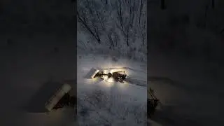 Motor Graders Dashing Through The Snow | John Deere Construction