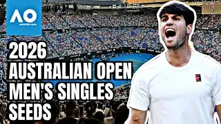 2026 Australian Open Men&rsquo;s Singles Seeds | ATP Tennis Grand Slam