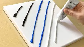 Spaceman Exploring the Universe / Acrylic Painting for Beginners