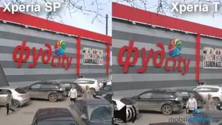 Xperia SP vs Xperia T (TX, V): сравнение видеокамер (camera comparison)