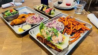 SUPER FRESH Lobster Roll, Sushi Tacos, Fish & Chips @ Pacific Catch Walnut Creek Cali