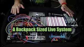 Dawless, Backpack System Overview: OXI One, 1010 Bluebox, Blackbox, Modular Synth, J-6, Microcosm