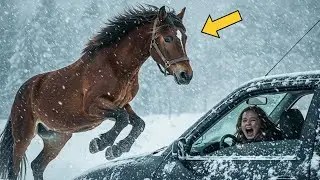 This Wild Mustang Save a Little Girl in a Burning Car — What Happened Next Left Everyone in Shock