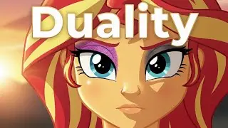 Sunset Shimmer In Duality Equestria Girls Darkwave Music Fan Music Video AI Generated