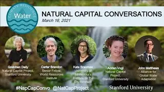 Natural Capital Conversations: Nature-Based Solutions and Water (3/16/2021)