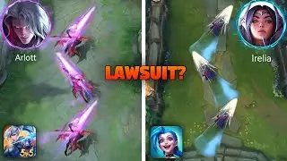 Новый герой Арлотт &mdash; копия Ирелии из League of Legends?