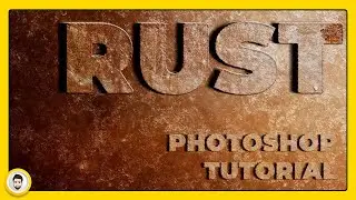 Photoshop Tutorial: Learn How to Make RUST Text Effect in Photoshop