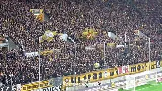 Atmosphere Dynamo Dresden &bull; Dynamo Dresden - FC Schalke 04 (1-2) 01-04-2022