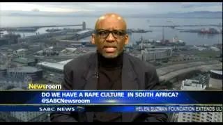 NEWSROOM:  Do we have a rape culture in South Africa?