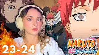 Третий Казекаге и Сасори ПРЕДЫСТОРИЯ [Naruto Shippuden] Эпизоды 23-24 РЕАКЦИЯ!
