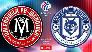 VALENZUELA PB - MENDIOLA VS DON BOSCO GARELLI UNITED || Round 1 | PFL 2025-2026 | M24