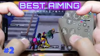 Best Aiming 🔥 IPHONE 11 | Claw 4 Fingers + Full Gyro | TF SOUL | PUBG MOBILE GAMEPLAY #2