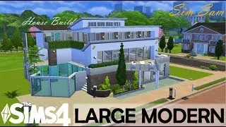 Sims 4 House Build - Large Modern 6 Bed