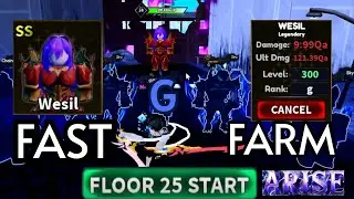 START FROM FLOOR 25 INFERNAL CASTLE FAST G RANK FARM ARISE CROSSOVER