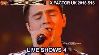 Brendan Murray &ldquo;Everybody Hurts&rdquo; SIMON &ldquo;FOUND&rdquo; HIM FINALLY  The Boys | Live Show 4 X Factor UK 2018