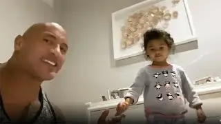 Dwayne Johnson Sing 'You&rsquo;re Welcome' For His Daughter Tia
