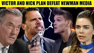 CBS Young and The Restless Victor and Nick defeat Newman Media, get revenge on Adam and Victoria