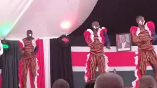 NYS of Nairobi performing Luhya dance 