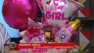 Manualidades/Floristería: Arreglos para la llegada de un bebé
