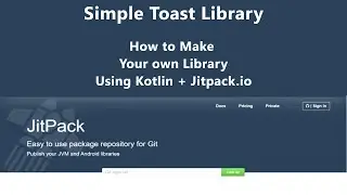 How to create android studio library - Kotlin