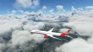 MSFS B78X Atlasglobal IVAO live flight, LTFM-LTBS.