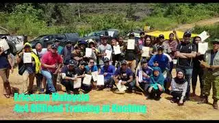 Ericsson Malaysia on a 4x4 OffRoad Training @ Advance 4x4 Course at Kuching Sarawak