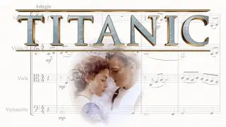 My Heart Will Go On - From Titanic - For String Quartet (Full Score)