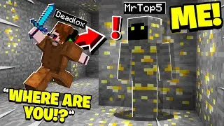 Minecraft Manhunt but I'm CAMO trolling..