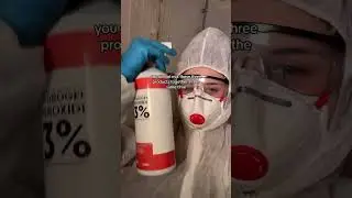Deep Cleaning the Black Mould from my flatmates bathroom DAY 2 PART 1