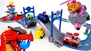 The Gift From A Red Dragon~! Paw Patrol, Launch N Roll Lookout Tower Track Set - ToyMart TV