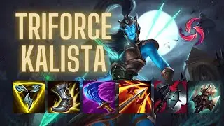 TRINITY FORCE KALISTA - BRUISER BUILD OP?!? - Just Kalista - Season 12 League of Legends Gameplay