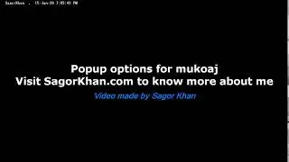 Mukoaj popup
